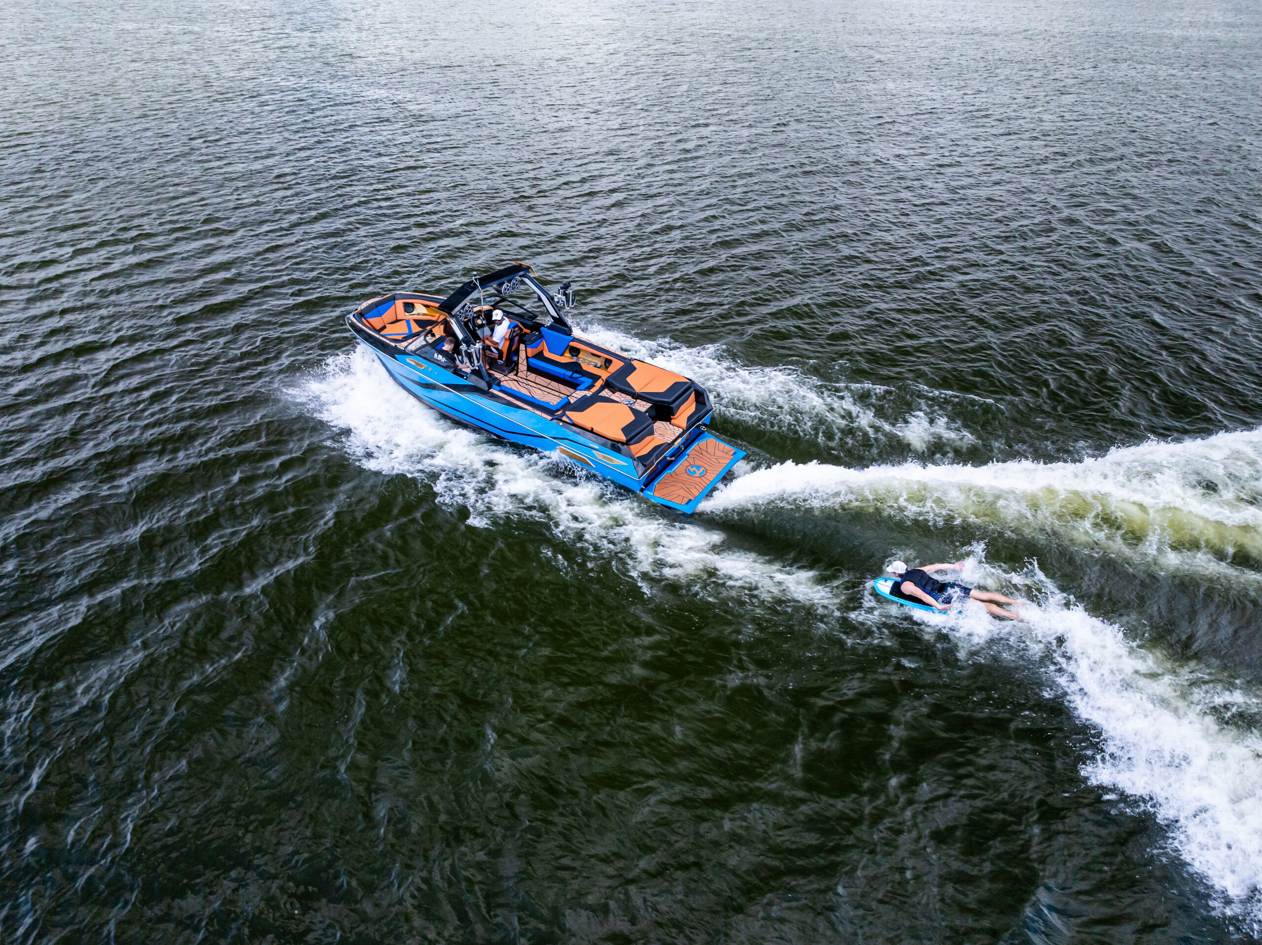 Genesis hybrid-electric platform on open water