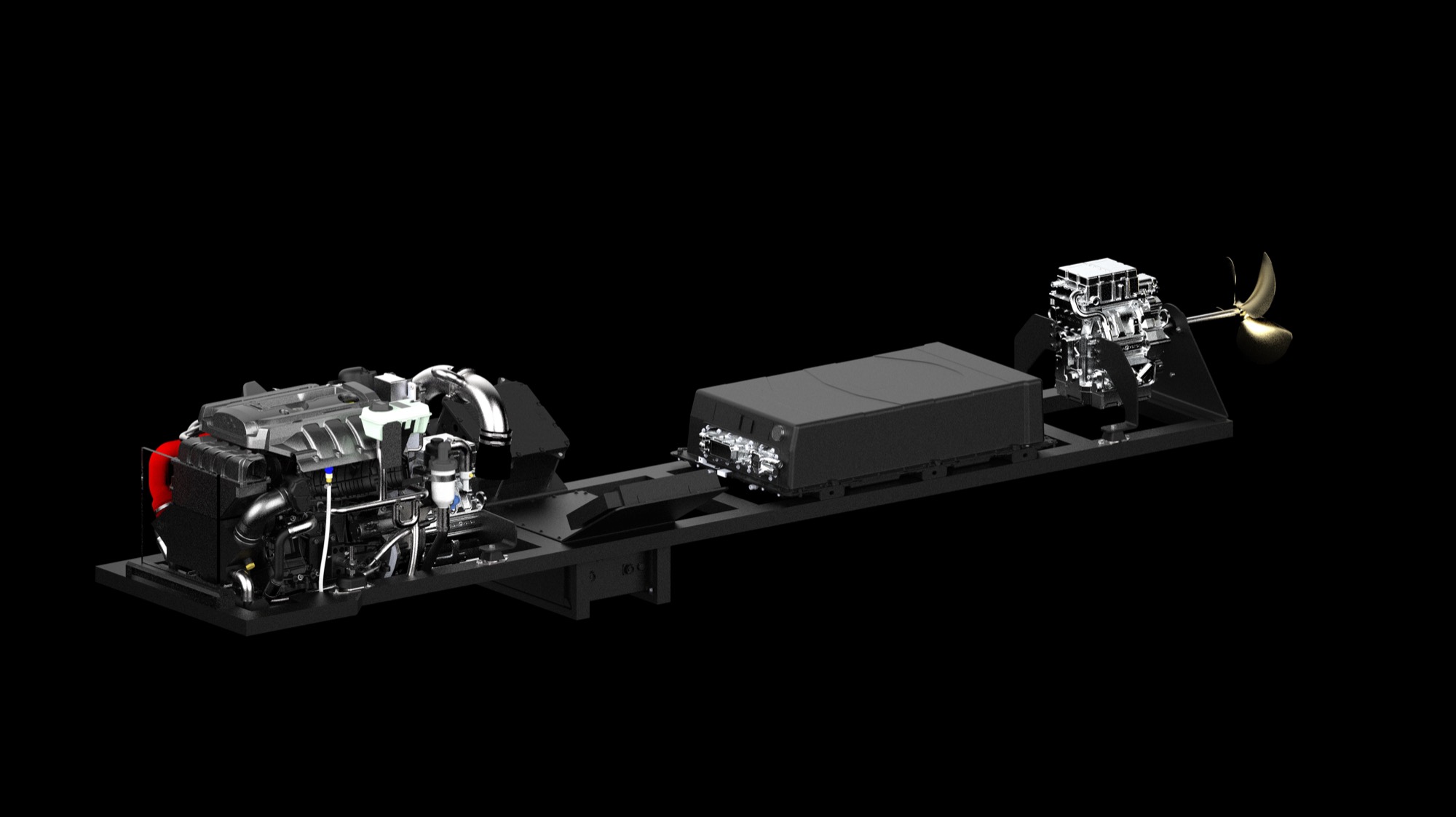 Trident Hybrid Powertrain