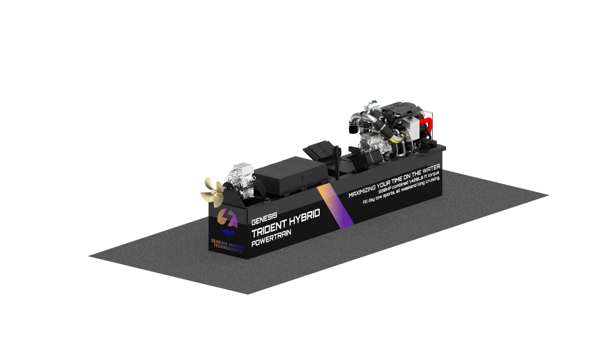 Trident Hybrid Powertrain build